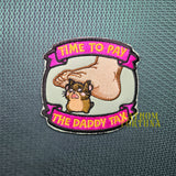 DCC Daddy Tax Embroidered Patch MADE TO ORDER