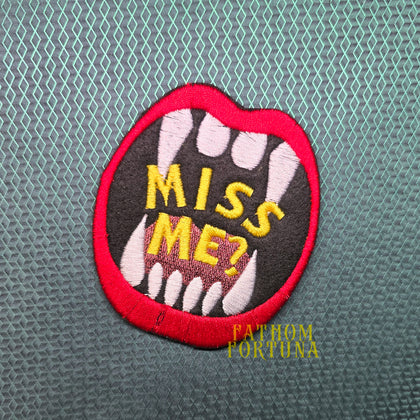 DCC Miss Me? Samantha Embroidered Patch MADE TO ORDER