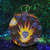 You Will Not Break Me DCC Round Keychain Wallet Pouch