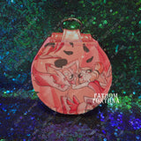Chaggie Easy Round Keychain Wallet Pouch