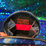 Look My Way Round Keychain Wallet Pouch
