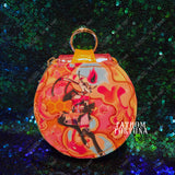 Queen Bee Round Keychain Wallet Pouch