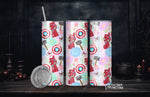 Floral Heroes 20oz Stainless Steel Insulated Drink Tumbler Made To Order