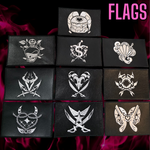 Helluva Boss Pirate Flag Embroidered Patch BUNDLE