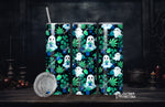 Ganja Ghostie 20oz Stainless Steel Insulated Drink Tumbler Made To Order