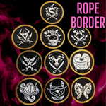 Helluva Boss Pirate Flag Embroidered Patch BUNDLE