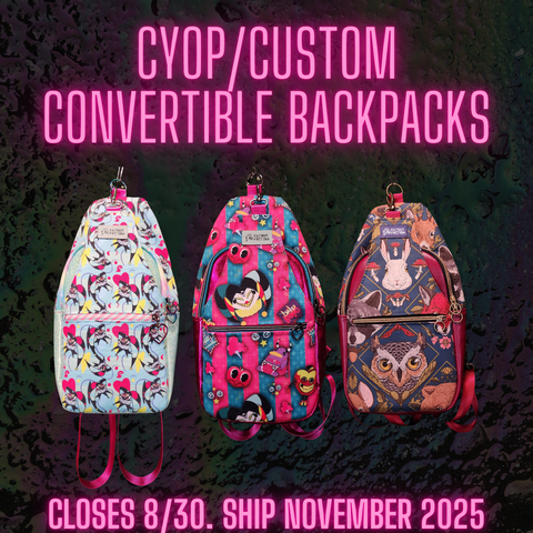 CYOP Convertible Retro Bag PREORDER SHIPS NOVEMBER 2025