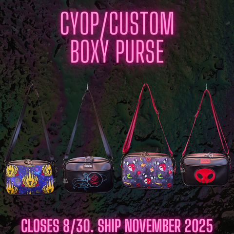 CYOP Double Sided Crossbody Purse PREORDER SHIPS NOVEMBER 2025