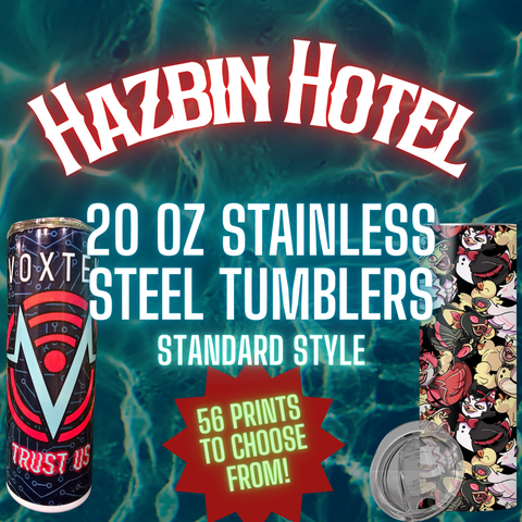 ALL HELL HOTEL PRINTS Standard 20oz Stainless Steel Tumbler