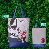 Loona Graphic Tee Upcycled Tote Bag