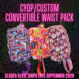PREORDER CYOP Boxy Convertible Bag PREORDER SHIPS SEPTEMBER 2026