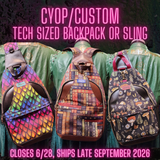 PREORDER CYOP Retro-Tech Backpack OR Sling SHIPS SEPT 2026