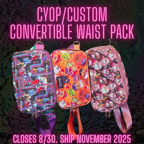 CYOP Boxy On The Go Convertible Bag PREORDER SHIPS NOVEMBER 2025