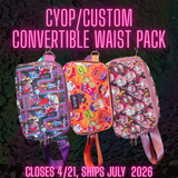 CYOP Boxy On The Go Convertible Bag PREORDER SHIPS JULY 2026