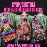 CYOP Retro-Tech Backpack OR Sling Preorder SHIPS JULY 2026