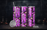 Stained Glass Hell's Star 20oz Stainless Steel Insulated Drink Tumbler Made To Order