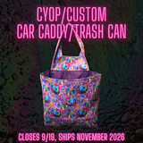 PREORDER CYOP Car Caddy/Trash Can SHIPS NOVEMBER 2026