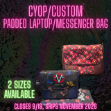 PREORDER CYOP Padded Laptop Messenger Bag SHIPS NOV 2026