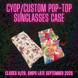 PREORDER CYOP Pop-Top Sunglasses Case SHIPS SEPTEMBER 2026