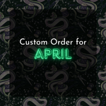 Custom Order For April 2 (Zippered Beauty Bag)