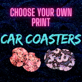 CYOP Set of 2 Car Coasters MADE TO ORDER