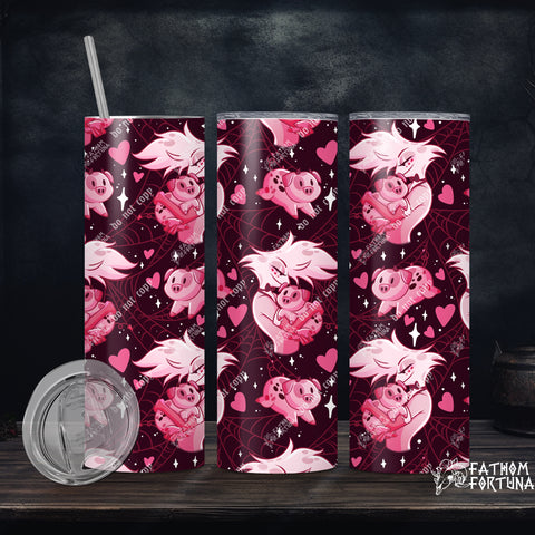 Angie Nuggets Dark 20oz Stainless Steel Insulated Drink Tumbler Made To Order