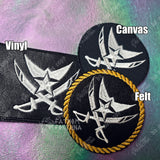 Blitz IMP Pirate Flag Embroidered Patch Helluva Boss