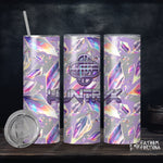 Broken Glass Emblems Platinum 20oz Stainless Steel Insulated Drink Tumbler Made To Order