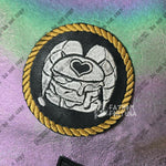 Fizzarolli Burger Pirate Flag Embroidered Patch Helluva Boss