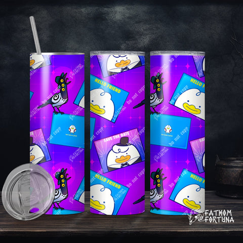 Hello, Friend 20oz Stainless Steel Insulated Drink Tumbler Made To Order