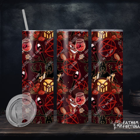 Human Al 20oz Stainless Steel Insulated Drink Tumbler Made To Order