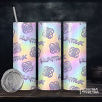 Idol Girls Emblems Rainbow 20oz Stainless Steel Insulated Drink Tumbler Made To Order