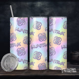 Idol Girls Emblems Rainbow 20oz Stainless Steel Insulated Drink Tumbler Made To Order