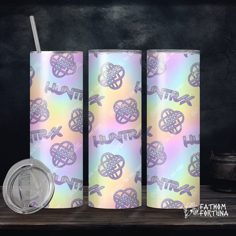 Idol Girls Emblems Rainbow 20oz Stainless Steel Insulated Drink Tumbler Made To Order