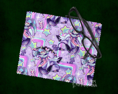 Fizzy Stars Pastel Microfiber Eyeglass Cloth