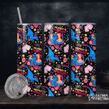 DCC Mongo Is Appalled Bright 20oz Stainless Steel Drink Tumbler Made To Order