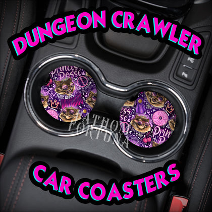 DCC Princess Posse Scatter Rubberized Car Coasters MADE TO ORDER