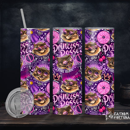 DCC Princess Posse Scatter 20oz Stainless Steel Drink Tumbler Made To Order