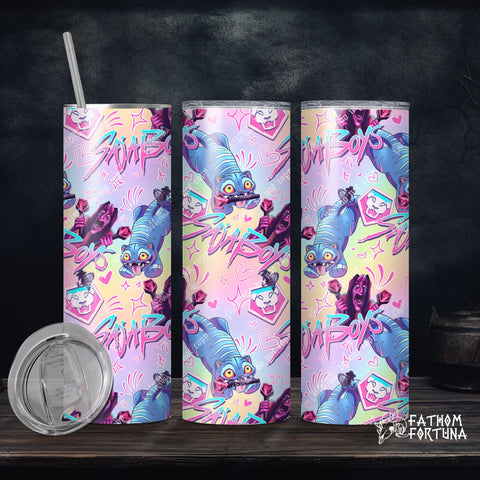 Demon Boy Band Stans Pastel 20oz Stainless Steel Insulated Drink Tumbler Made To Order