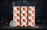ALL HELLUVA BOSS PRINTS Waterbottle Style 20oz Stainless Steel Tumbler