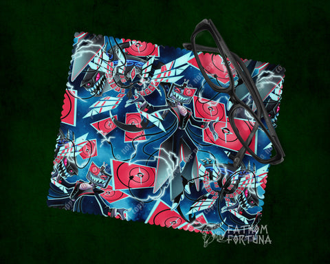 Vox Omega Blue Microfiber Eyeglass Cloth