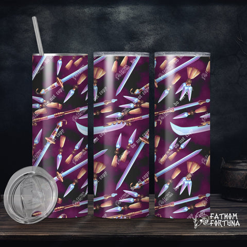 A Hunter's Tools Berry 20oz Stainless Steel Insulated Drink Tumbler Made To Order