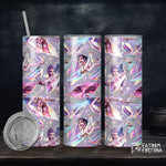 Broken Glass Girls Platinum 20oz Stainless Steel Insulated Drink Tumbler Made To Order