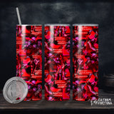 Your Idol Red 20oz Stainless Steel Insulated Drink Tumbler Made To Order