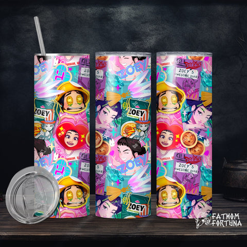 The Rapper 20oz Stainless Steel Insulated Drink Tumbler Made To Order