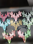 Spooky Deer Skull Ornaments - READY TO SHIP!