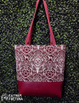 Red Yule Tote Bag