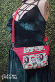 Holly Jolly Horror Convertible Bum Bag Fanny Pack Crossbody Purse